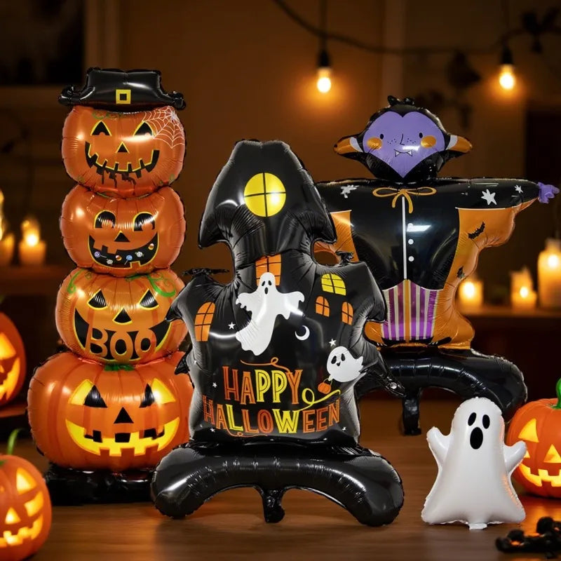 Halloween Balloons Giant Foil Standee Party Decor 2025 - Tophatter Daily Deals