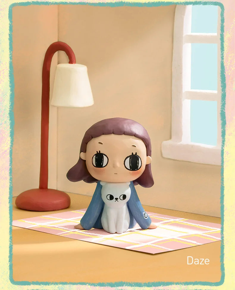 Genuine Pop Mart Nyota's Fluffy Life Series Blind Box Figure Animals - Tophatter Daily Deals
