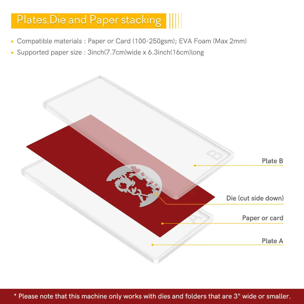 Die Cutting Machine Mini Handheld For DIY Scrapbooking - Tophatter Daily Deals