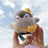 Penguin Ebi Fried Shrimp Prawn Plush Keychain 10cm Satchel Food - Tophatter Daily Deals