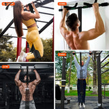 Pull-Up Assistance Bands Set 300LB Resistance Black Fitness - Tophatter Daily Deals