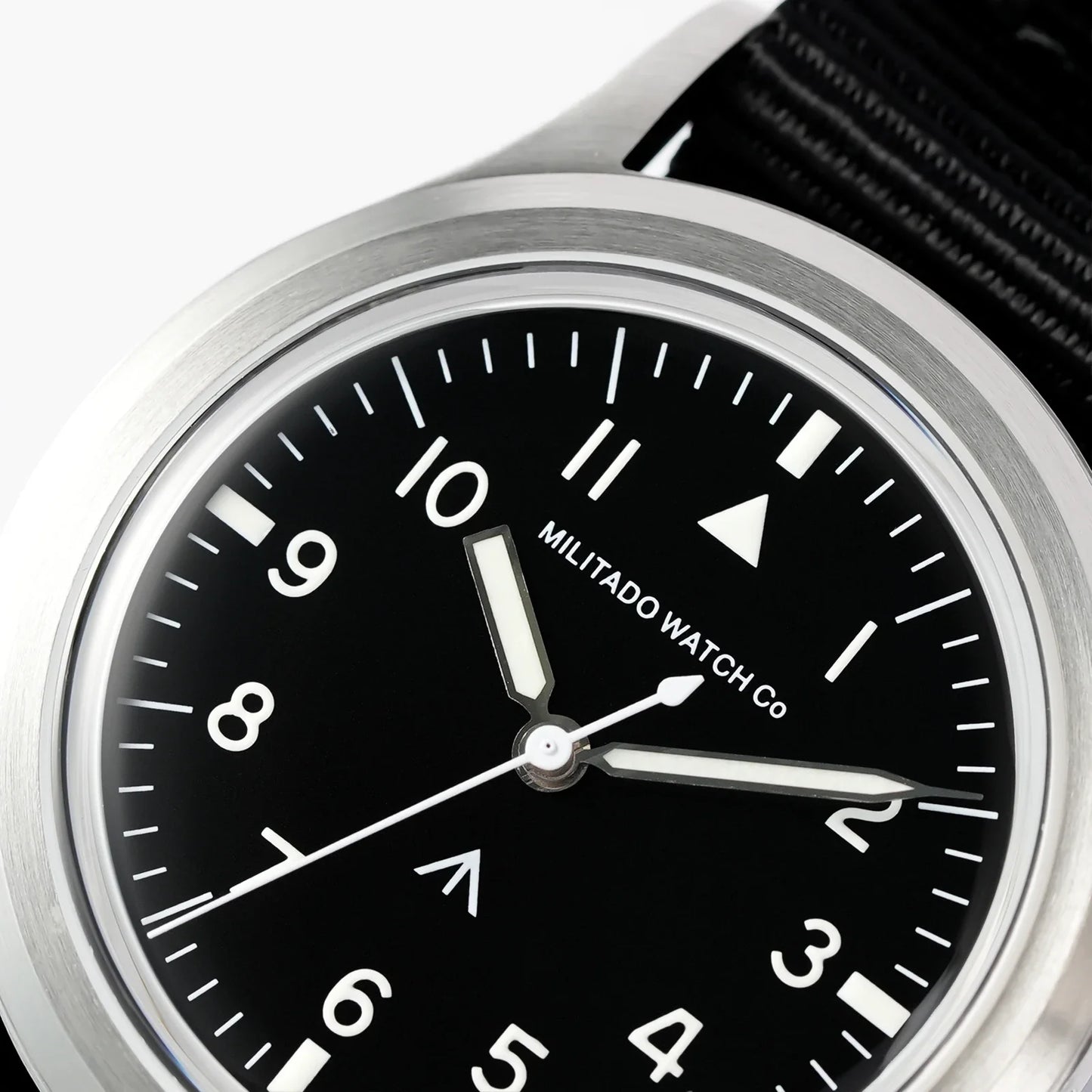 36mm Field Watch Sapphire Crystal VH31 Sweep Quartz - Tophatter Daily Deals