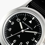 36mm Field Watch Sapphire Crystal VH31 Sweep Quartz - Tophatter Daily Deals