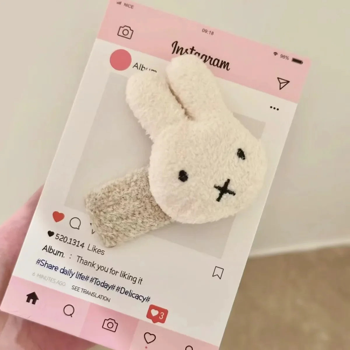 Miffy Plush Hairclip Set Animals - Tophatter Daily Deals