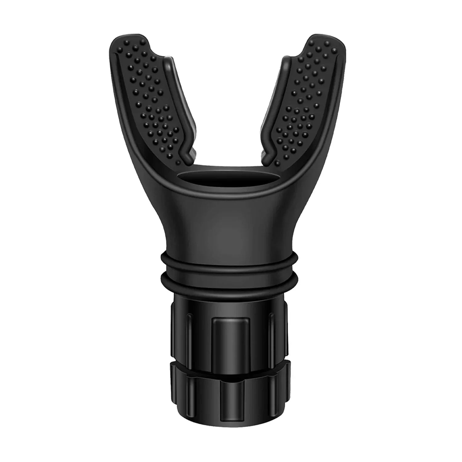 Breathing Trainer Lung Exerciser Adjustable Resistance Black - Tophatter Daily Deals