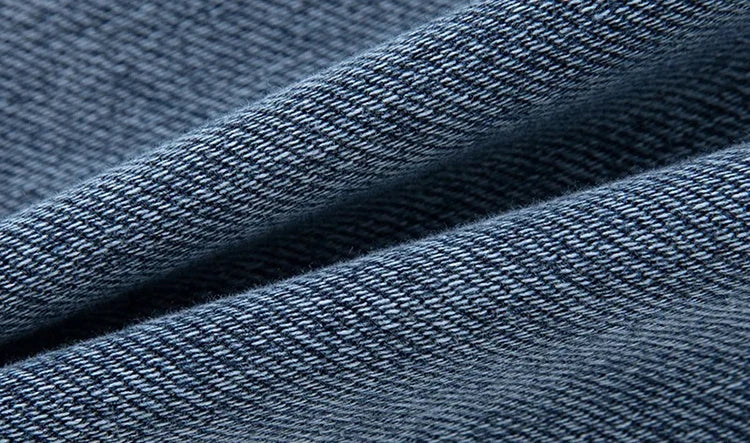 Stretchy Relaxed Men's Denim Joggers - Baggy Tapered, Denim - Tophatter Daily Deals
