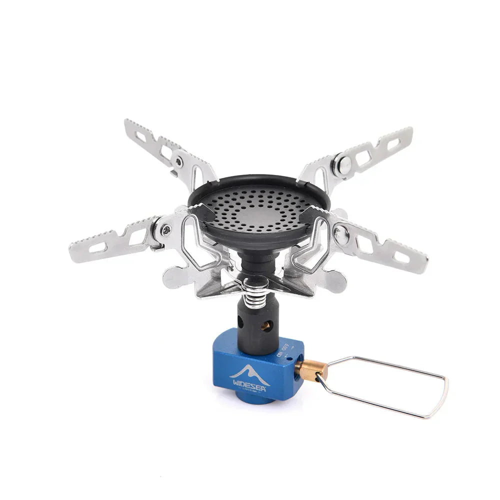 3300W Camping Gas Burner Silver Camp Cooking - Tophatter Daily Deals
