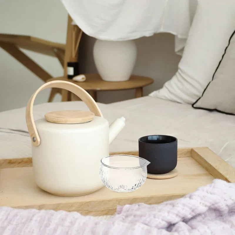 Matcha Bowl Glass Tea Set With Spout Japanese Ceremony - Tophatter Daily Deals