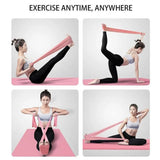 Resistance Bands Set Elastic Exercise Bands Home Gym - Tophatter Daily Deals