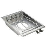 Windproof Furnace Plate Frame Camping Silver Camp Cooking - Tophatter Daily Deals