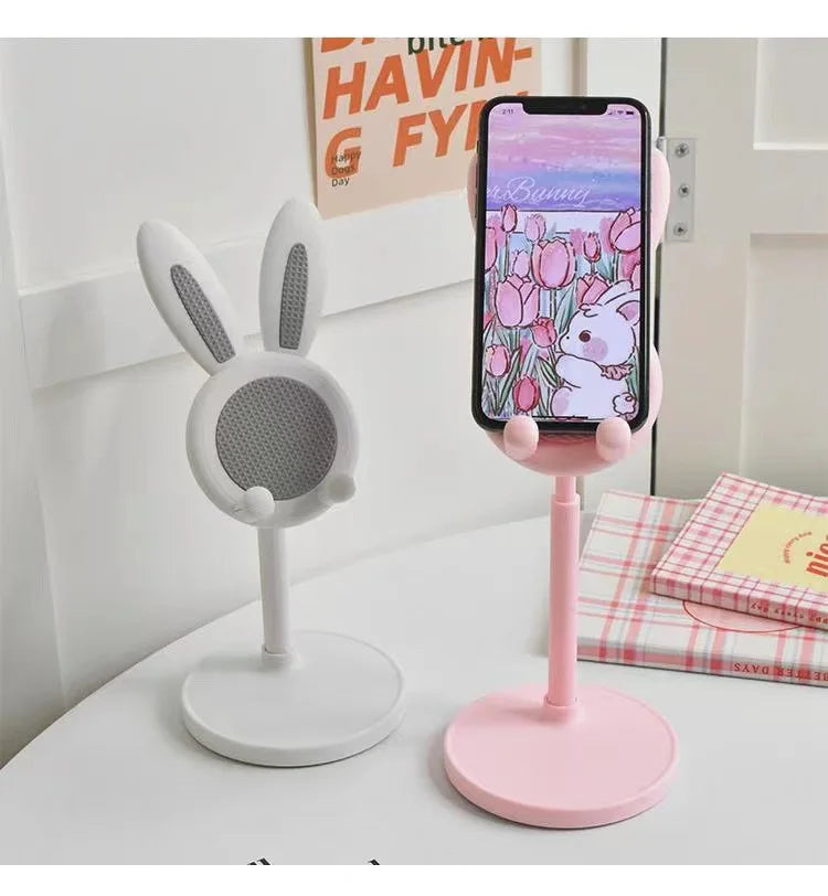 Bunny Rabbit Ears Phone Stand Telescopic Animals - Tophatter Daily Deals