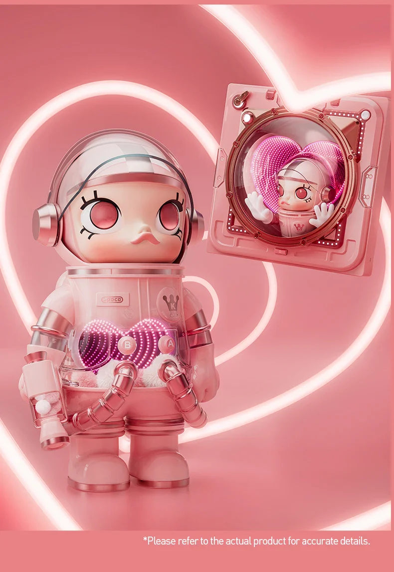 Genuine Pop Mart Mega Space Molly 1000% Smitten Love Limited Edition Figure Outer Space - Tophatter Daily Deals