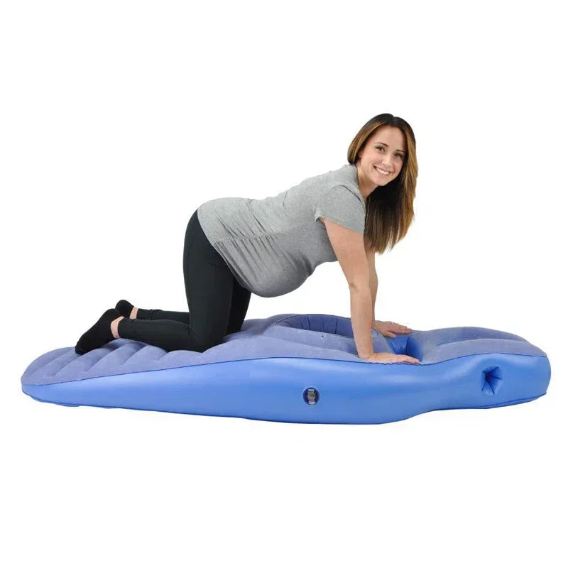 Inflatable Pregnancy Pillow Maternity Bed Support Sleeping - Tophatter Daily Deals