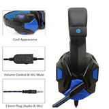 Gaming Headset Wired Noise Cancelling Microphone Adjustable - Tophatter Daily Deals