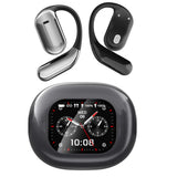 AI Translation Open Ear Earbuds With LCD Touch Screen - Tophatter Daily Deals