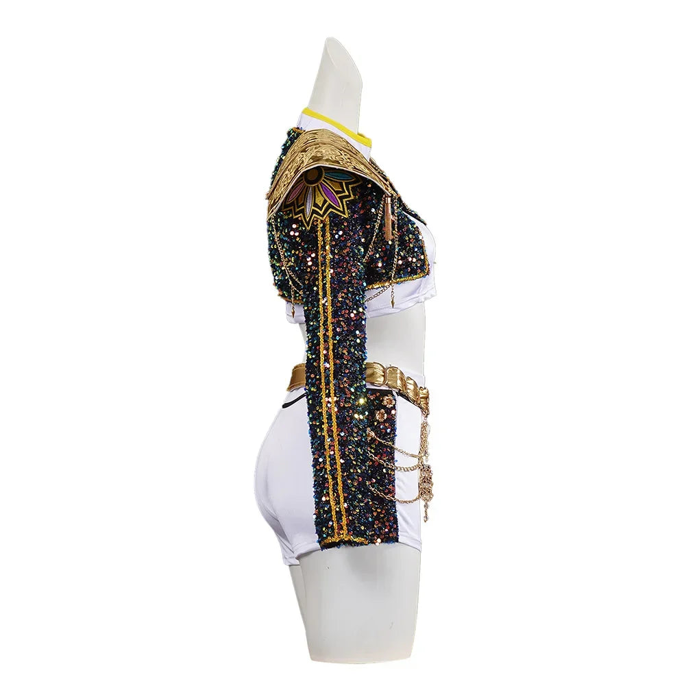 Lightweight Girls Cosplay Costume - Sequin Jacket, Polyester - Tophatter Daily Deals