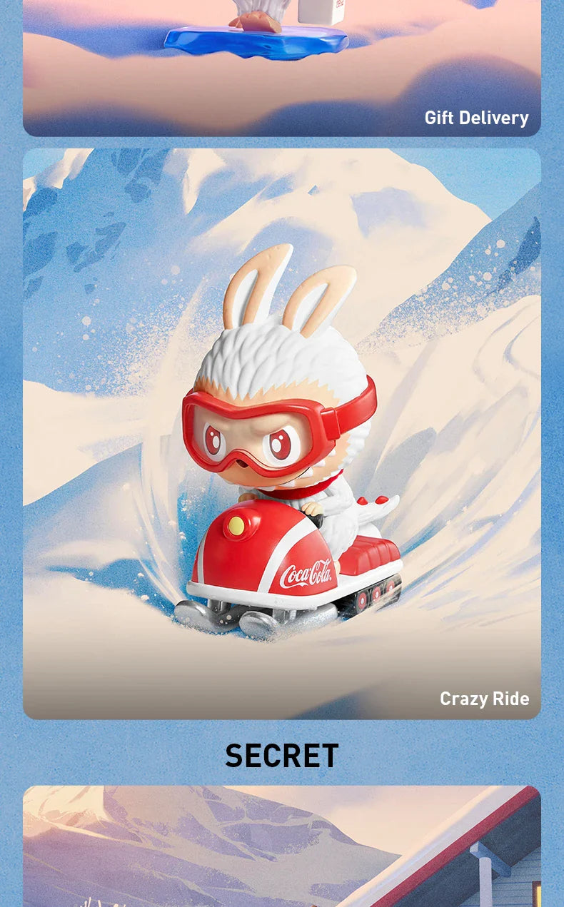 Genuine Pop Mart The Monsters Labubu Coca-Cola Series Figurines Blind Box Mythical - Tophatter Daily Deals