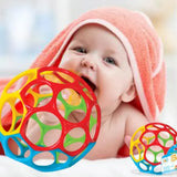 Baby Rattle Teether Ball Newborn Sensory Toys Soft Safe - Tophatter Daily Deals
