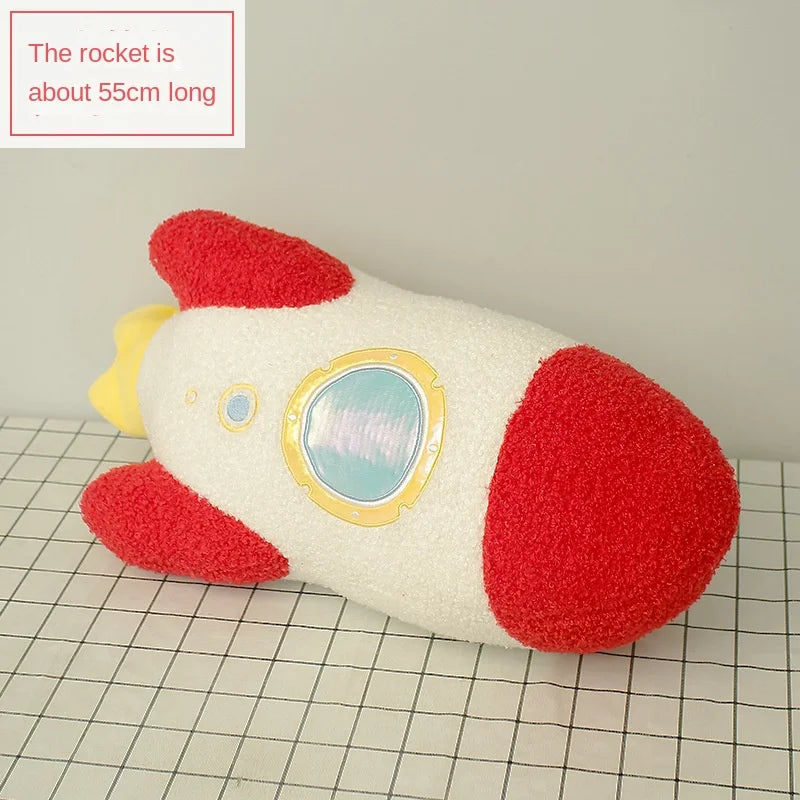 Rocket Spaceship Plane Aeroplane Flight Ship Plush Galaxy Toy Submarine Travel Outer Space - Tophatter Daily Deals