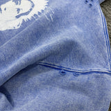 Oversized Men's Hooded Sweatshirt - Washed Cotton Street - Tophatter Daily Deals