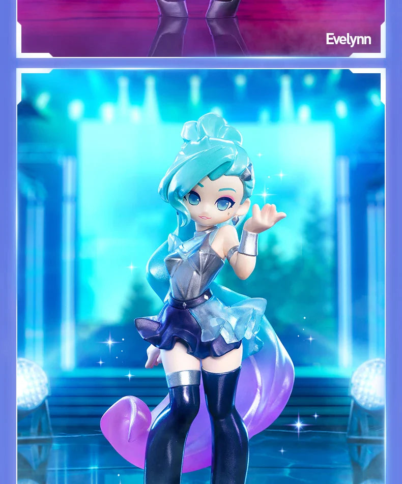 Genuine Pop Mart League of Legends K/DA ALL OUT Series Figures Blind Box Anime - Tophatter Daily Deals