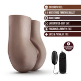 Hot Chocolate Fuck Me Deep (Chocolate) – Multi-Speed 8 Inch Dual-Canal Vibrator > Sex Toys For Men > Assbators - Tophatter Daily Deals