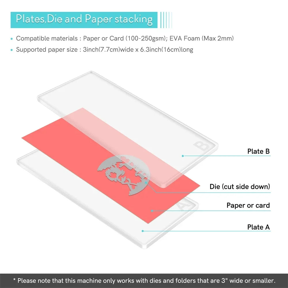 Mini Die Cutting Machine Portable Paper Embossing Tool - Tophatter Daily Deals