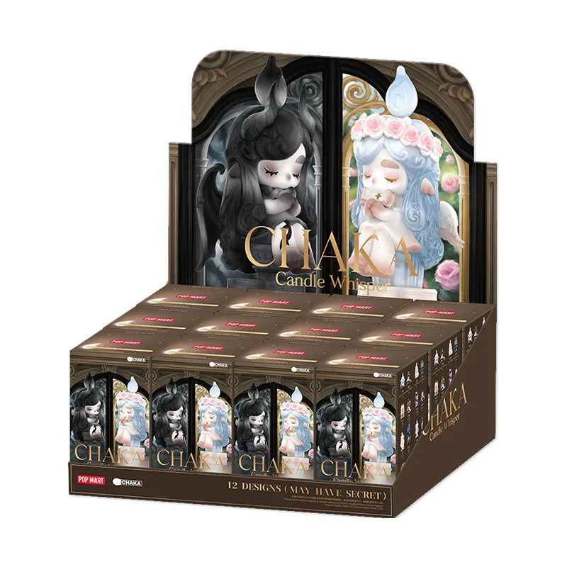 Genuine Pop Mart Chaka Candle Whisper Series Blind Box Figure Full Set of 12 Boxes Mythical - Tophatter Daily Deals