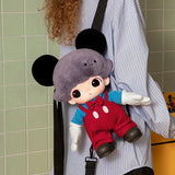 Genuine Pop Mart Dimoo World × Disney Series - Mickey Vinyl Plush Bag Animals - Tophatter Daily Deals
