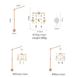Hot Air Balloon Crib Mobile Newborn Sensory Toys Soothing - Tophatter Daily Deals