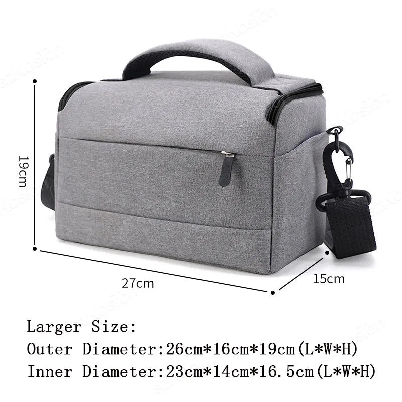 Camera Sling Bag Camera Drone Travel GRAY Camera Bags & Cases - Tophatter Daily Deals
