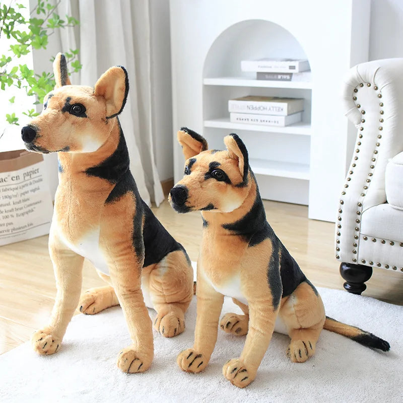 Realistic Puppy Dog Plush Animals - Tophatter Daily Deals