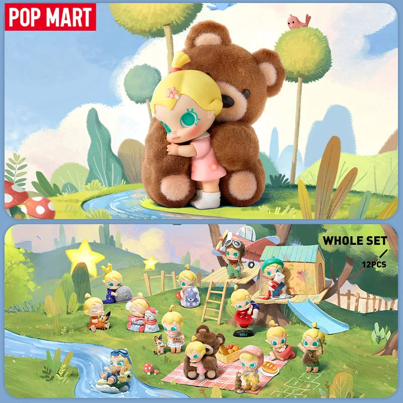 Genuine Pop Mart Baby Molly My Huggable Discovery Series Figures Blind Box Animals - Tophatter Daily Deals