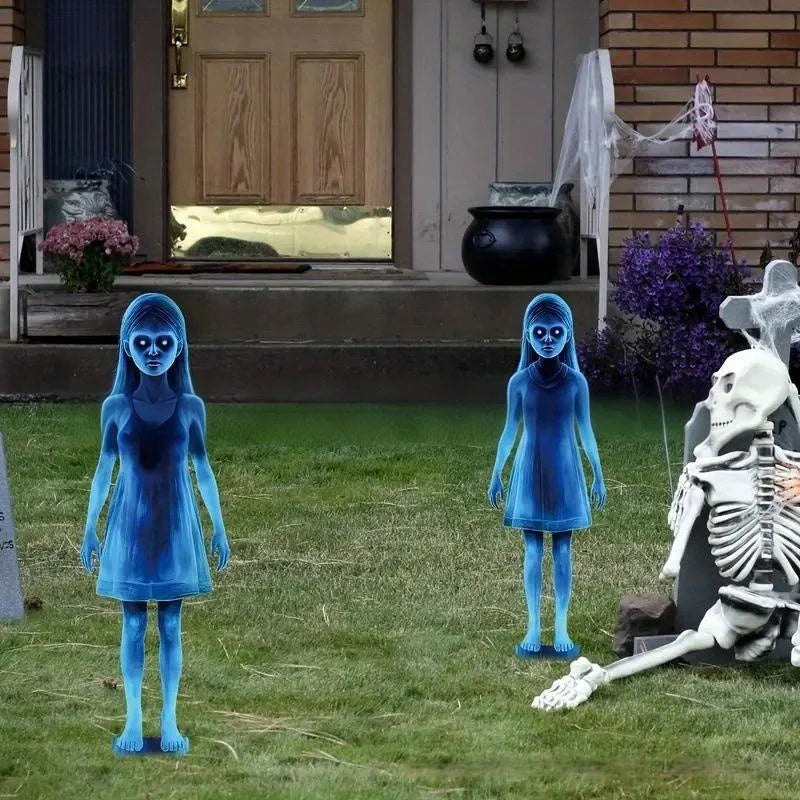 Halloween Little Girl Garden Post Outdoor Yard Decor - Tophatter Daily Deals