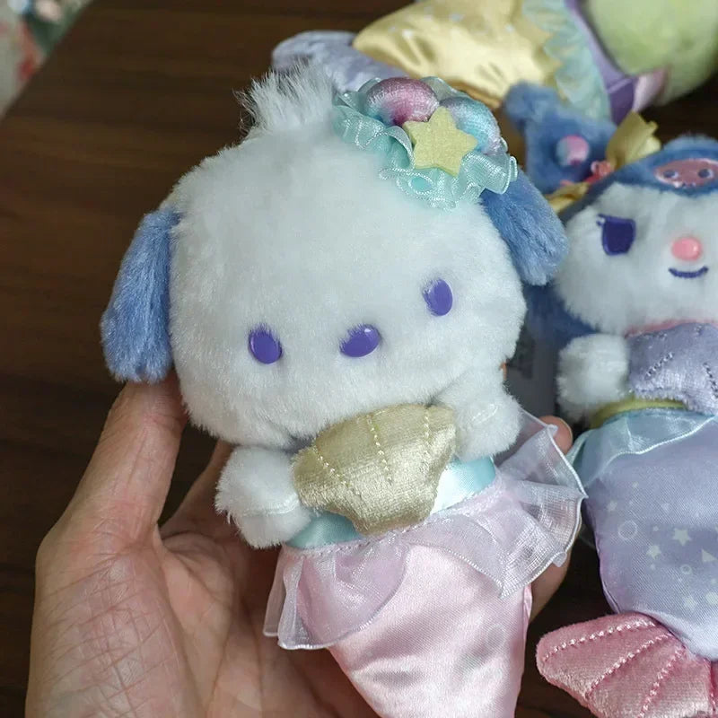 Sanrio Mermaid Cute Kuromi Hello Kitty Pochacco Plush Keyring Pochacco Anime - Tophatter Daily Deals