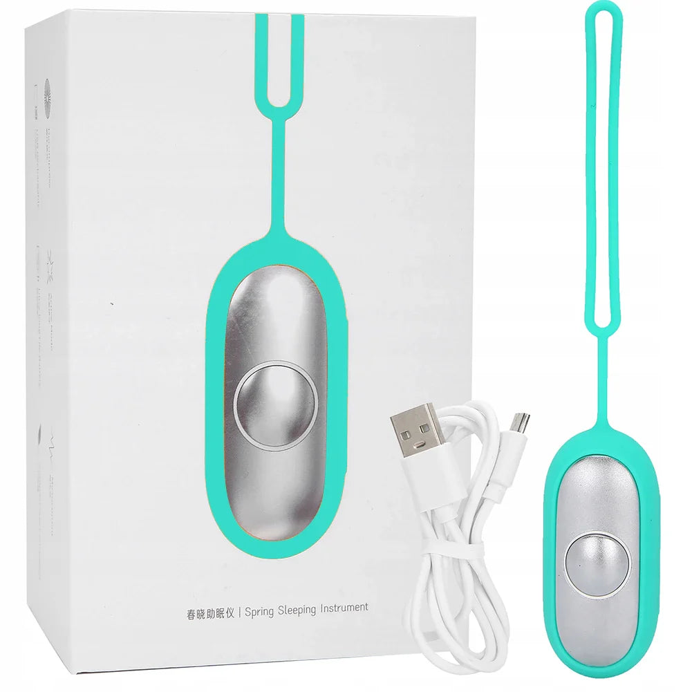 Sleep Aid USB Microcurrent Nose Patch – Insomnia Relief & Calm Carry Blue - Tophatter Daily Deals
