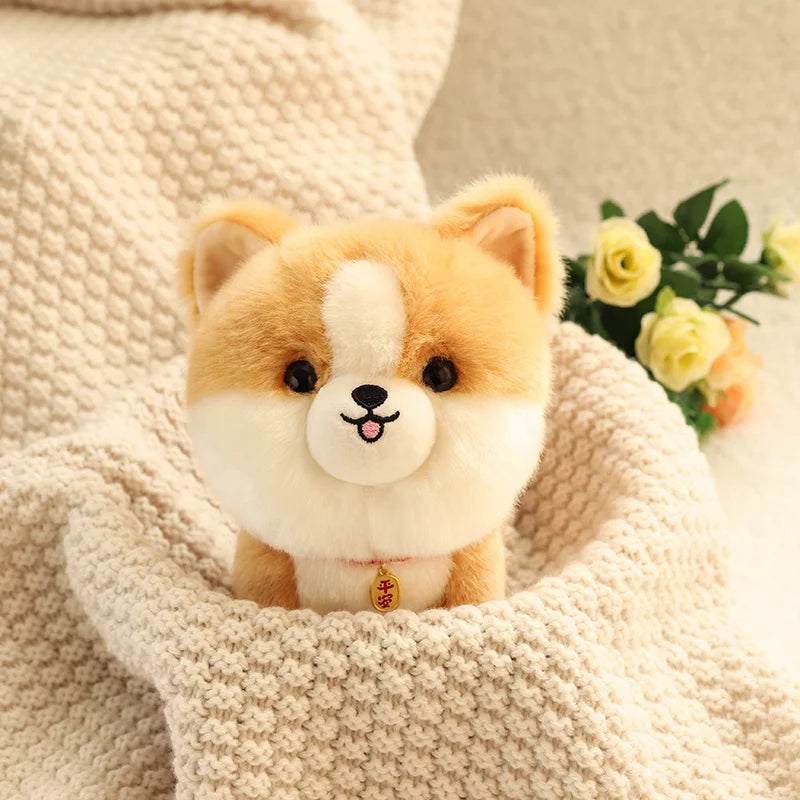 Corgi Dog Plush Toy Stuffed Animal Shiba inu ChowChow Yorkshire Bichon Husky Plush Animals - Tophatter Daily Deals