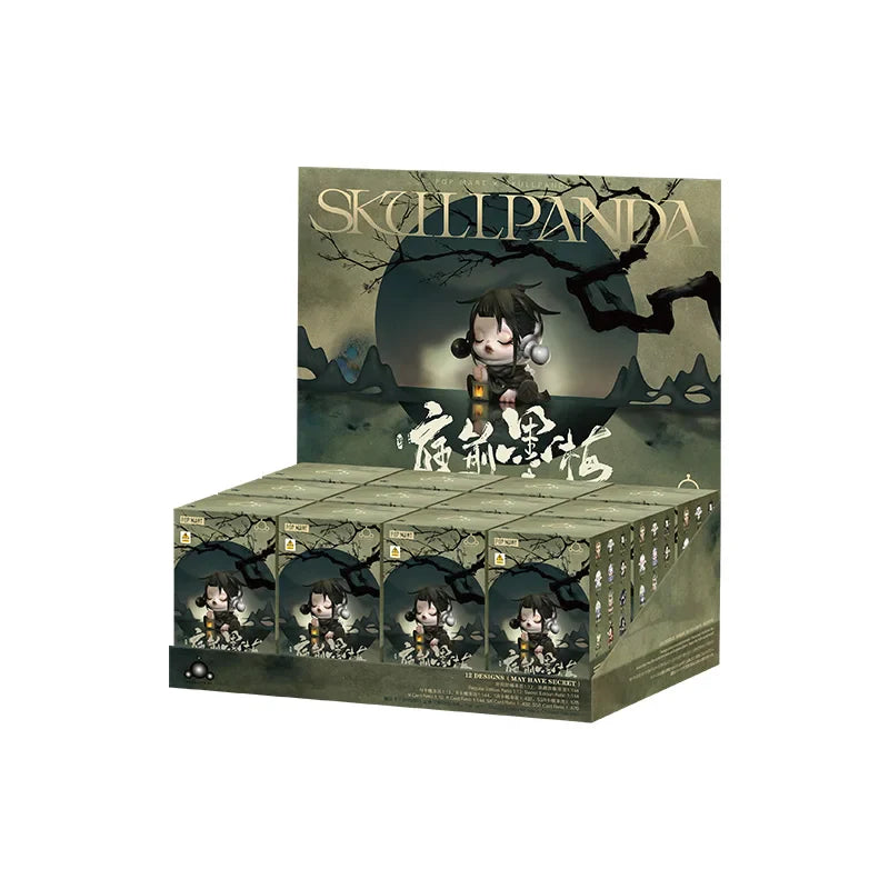 Genuine Pop Mart Skullpanda The Ink Plum Blossom Series Blind Box Full Set of 12 Boxes Mythical - Tophatter Daily Deals