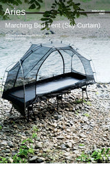 Portable One-Person Inner Tent for Camping Bed Black Tents - Tophatter Daily Deals