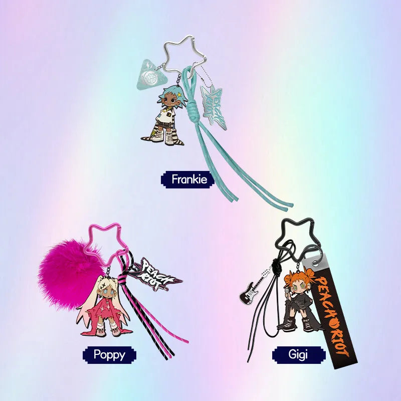 Genuine Pop Mart Lil Peach Riot: Loading! Series - Key Chain Outer Space - Tophatter Daily Deals