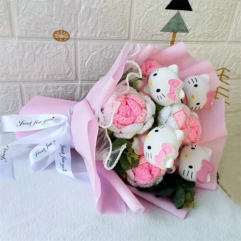Sanrio Hello Kitty Plush Bouquet Flowers Flowers - Tophatter Daily Deals