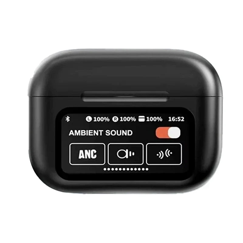 AI Translator Earbuds Offline 144 Languages 60H Case Black - Tophatter Daily Deals