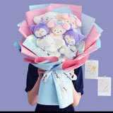 Sanrio Kuromi Plush Toy Bouquet Kuromi x My Melody Flowers - Tophatter Daily Deals
