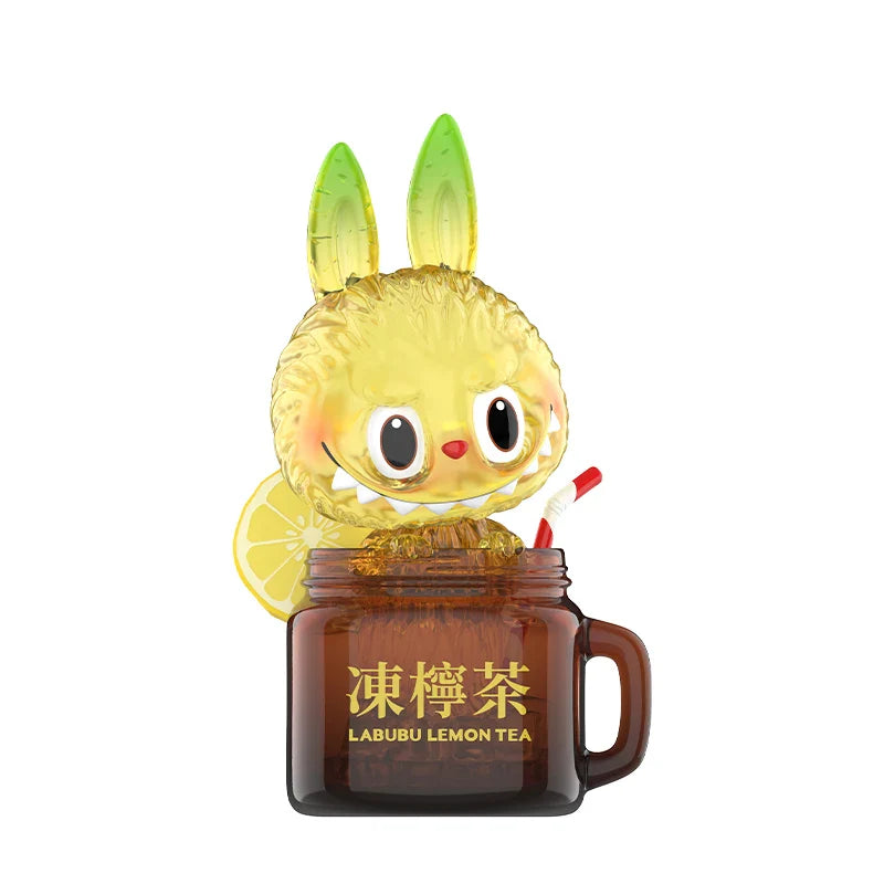 Genuine Pop Mart The Monsters Labubu Lemon Tea Limited Figurine Mythical - Tophatter Daily Deals