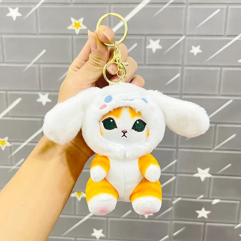 Sanrio x Mofusand Plush Keyring Set Animals - Tophatter Daily Deals