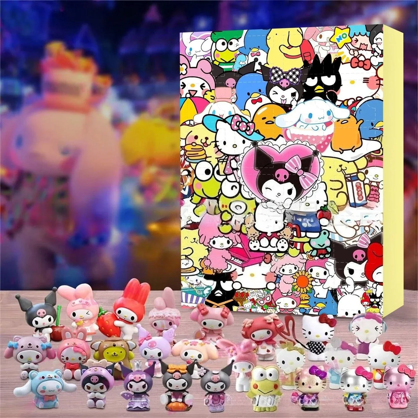 Advent Calendar Stitch Mini Figures 24 Days Christmas R - Tophatter Daily Deals