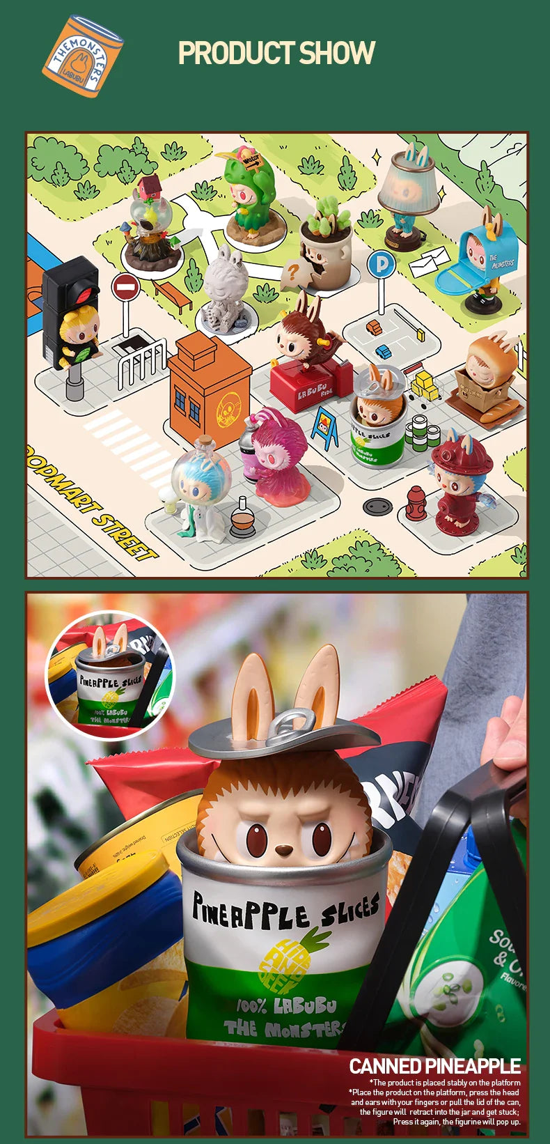 Genuine Pop Mart The Monsters Labubu Almost Hidden Series Mystery Box Figurine Mythical - Tophatter Daily Deals