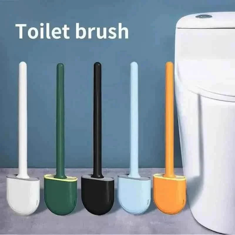 Wall Hanging Toilet Brush With Holder Bath - Tophatter Daily Deals