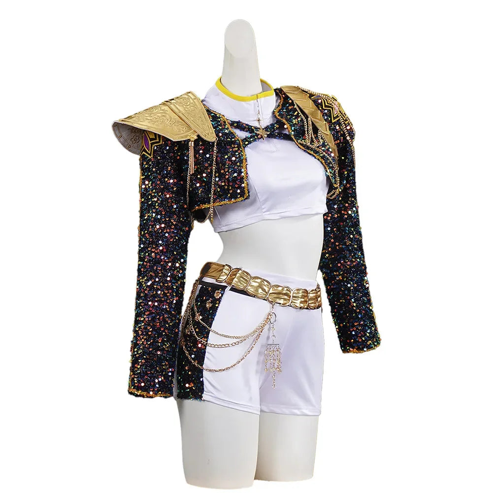 Lightweight Girls Cosplay Costume - Sequin Jacket, Polyester - Tophatter Daily Deals