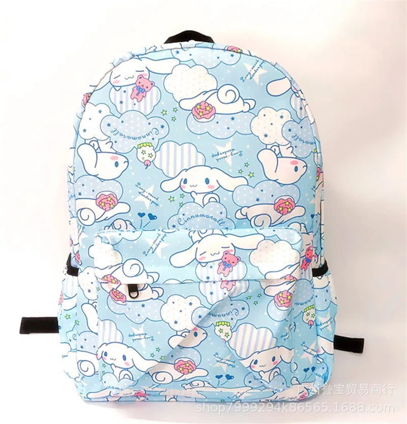 Sanrio Student Backpack Lightweight Rucksack Cinnamoroll Anime - Tophatter Daily Deals